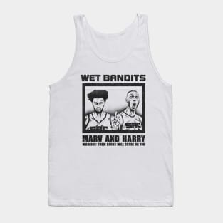 Wet Bandits Of Sactown Tank Top